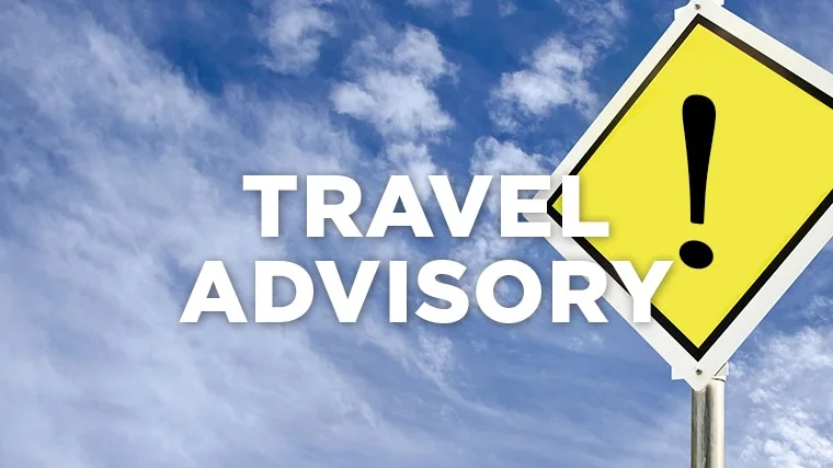 Travel advisory